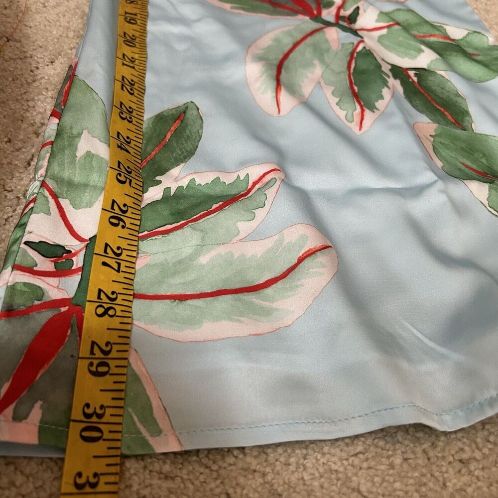 NWT Anthropologie Hutch Ruched Jumpsuit Size 0 Tropical Beach Boho Wide Leg $198 - Picture 13 of 14